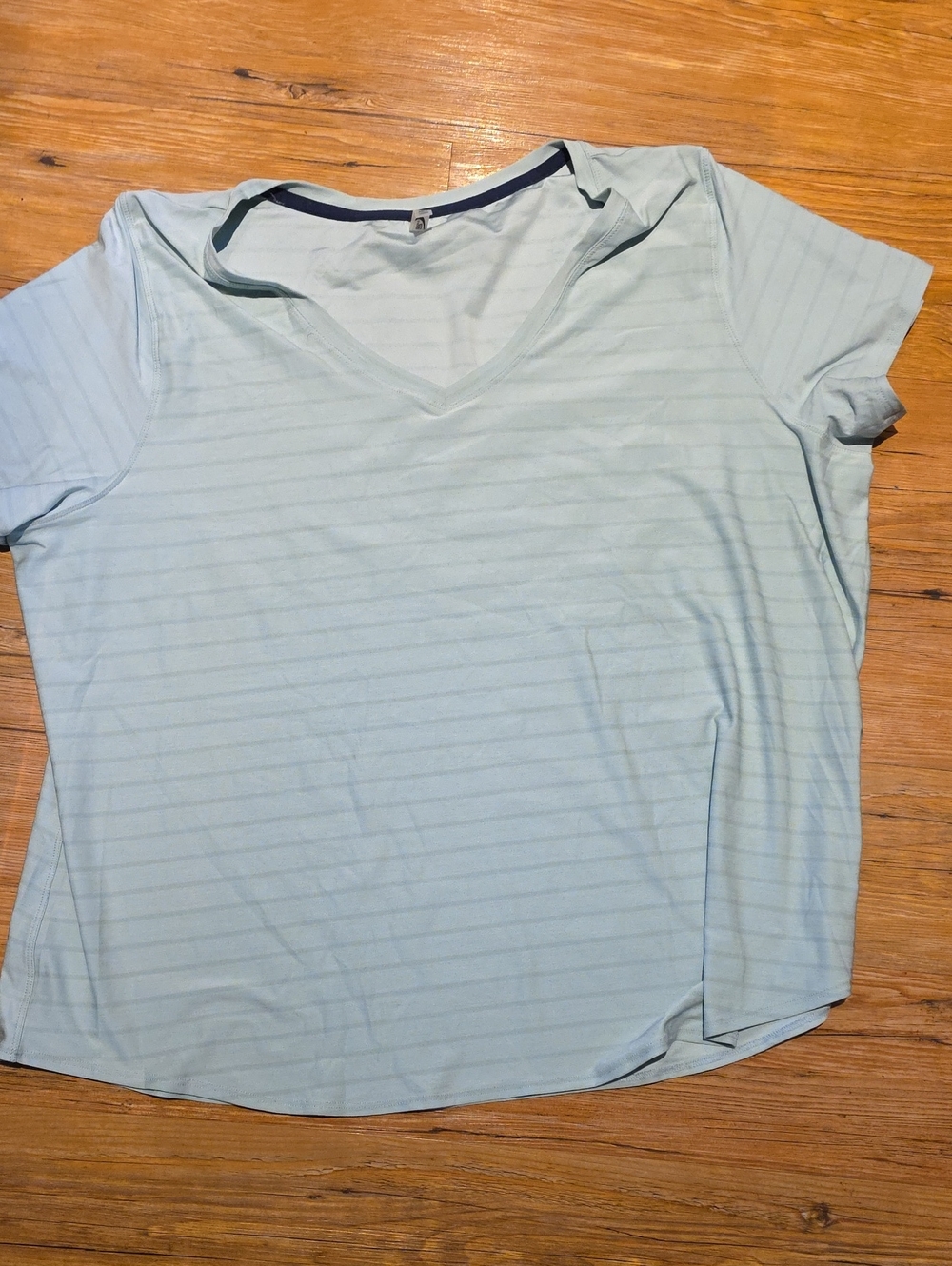 Light Blue V-Neck Women’s Tee